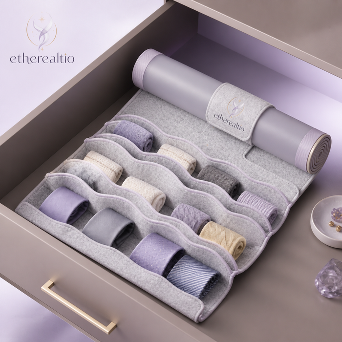 Etherealtio™ RippleNest Rollable Drawer Organizer